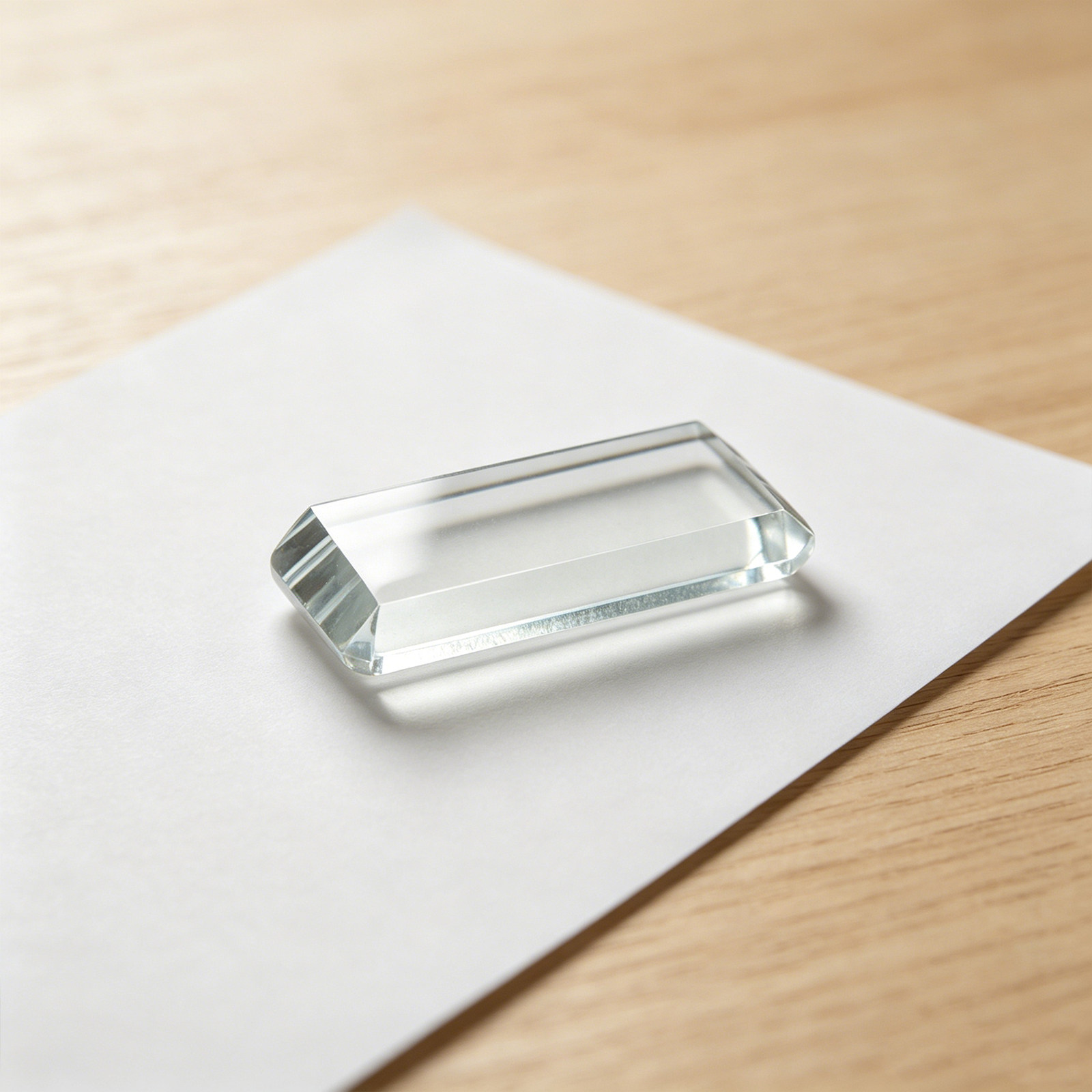 Book Weight Glass - 2 piezas de prensatelas de papel