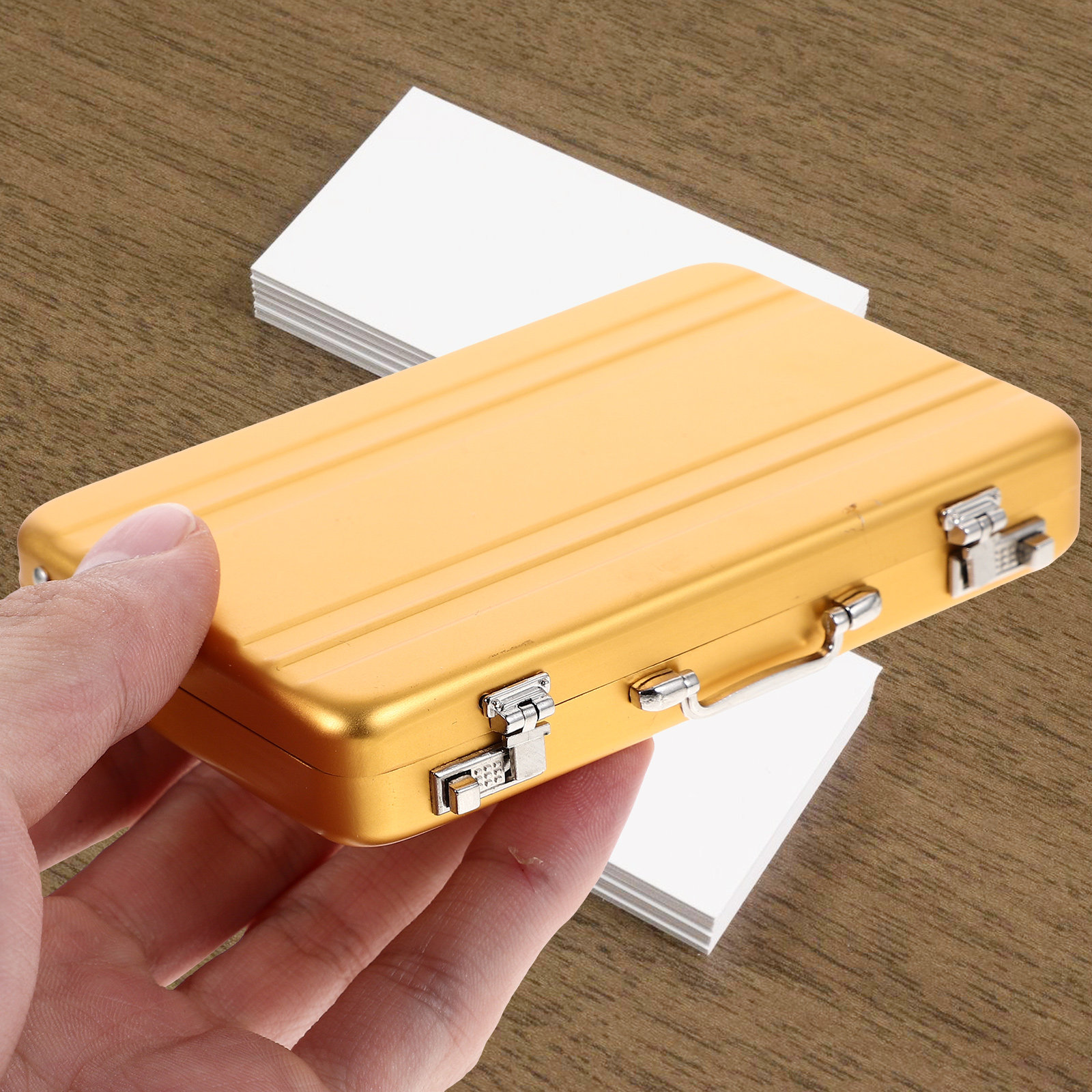 Caja para Tarjetas de Visita,  - Card Index Box reseña y precio