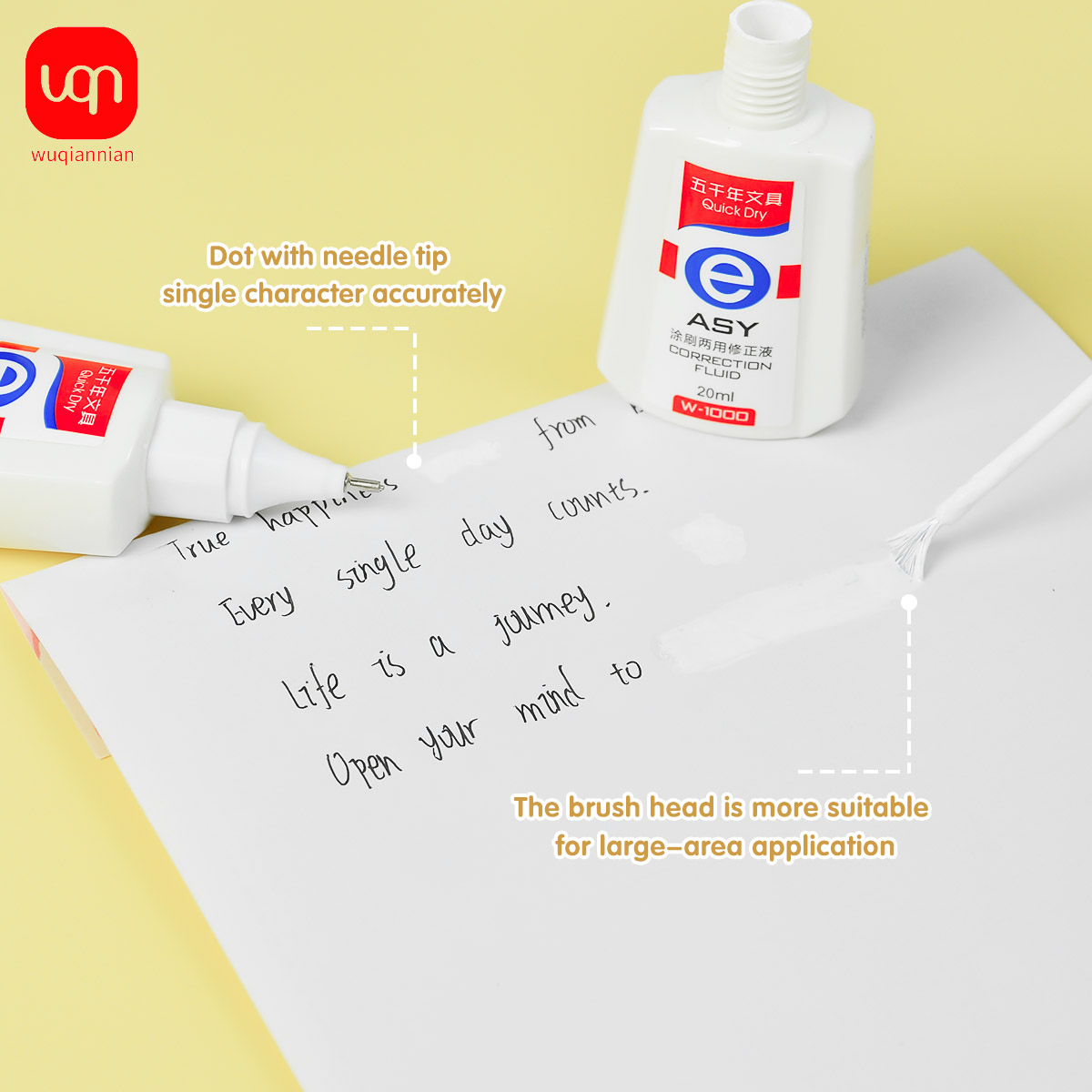 Líquido corrector de secado rá - Correction Pen Fine reseña y precio